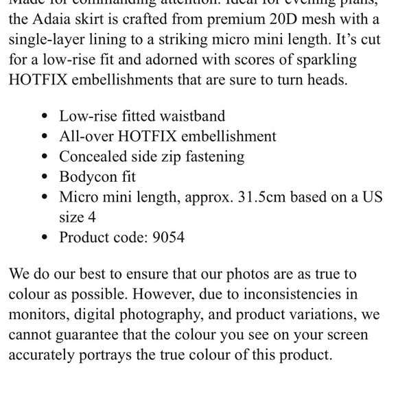 Embellished bandeau and skirt set - Picture 11 of 11